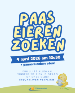 paaseieren rapen tennis